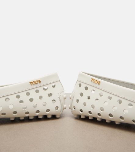 Mocasines Gommino de piel perforada - Tod's - Modalova