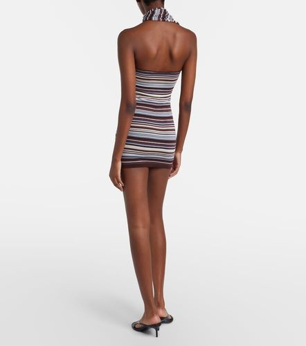 Gestreiftes Minikleid aus Strick - Aya Muse - Modalova
