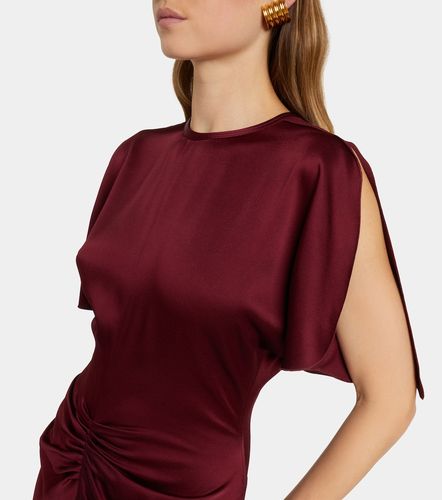 Abito lungo Isabella in raso - Victoria Beckham - Modalova