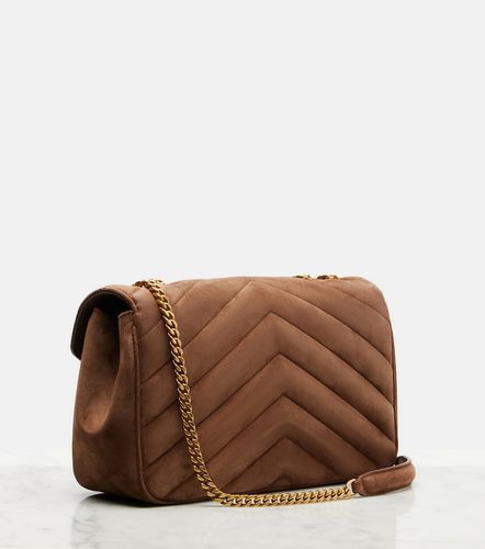 Loulou Medium suede shoulder bag - Saint Laurent - Modalova
