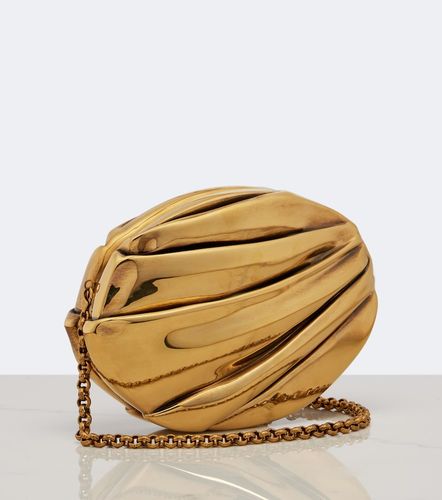 Chloé Borsa a spalla Chloé Plissé Mini in rame e ottone - Chloe - Modalova