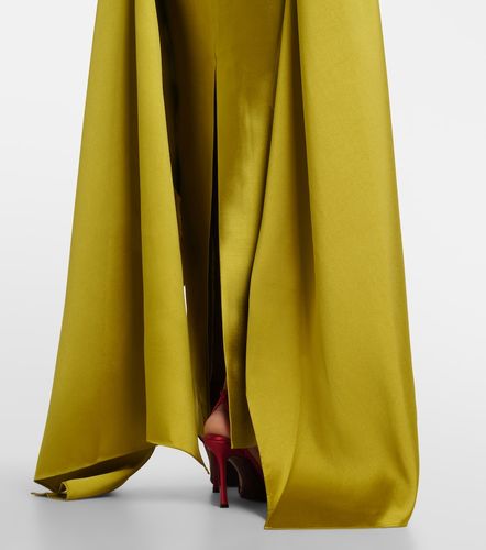 Vestido bustier de satén drapeado - Solace London - Modalova