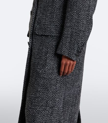 Pilda herringbone double-breasted coat - Marant Etoile - Modalova