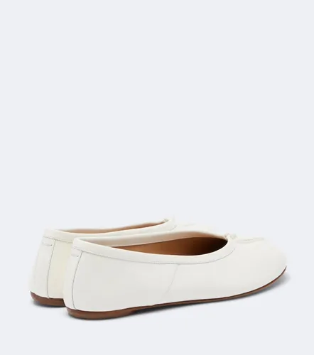 Tabi leather ballet flats - Maison Margiela - Modalova