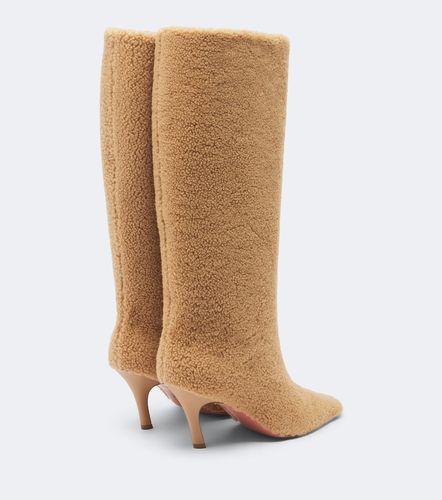 Stiefel Mona aus Shearling - Amina Muaddi - Modalova