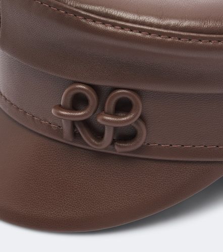 Berretto in pelle con logo - Ruslan Baginskiy - Modalova