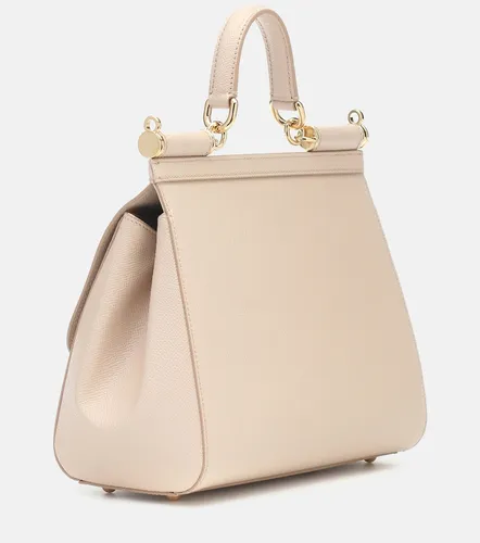 Sicily Medium leather shoulder bag - Dolce&Gabbana - Modalova