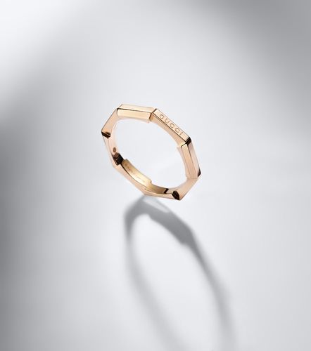 Link to Love 18kt rose gold ring - Gucci - Modalova