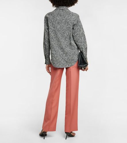 Camicia utility in bouclé - Victoria Beckham - Modalova