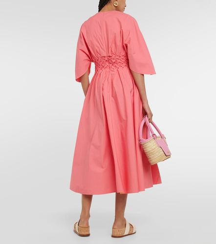 Vestido midi Esti en popelín de algodón - Roksanda - Modalova