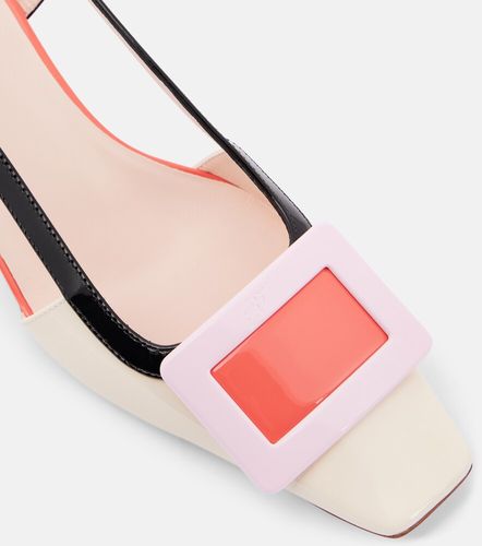 Belle Vivier 45 patent leather slingback pumps - Roger Vivier - Modalova