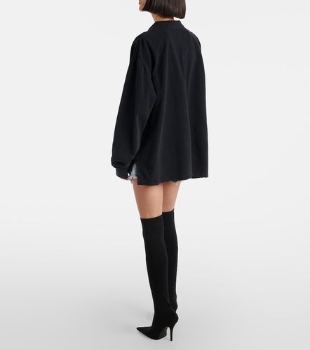 Polo Laurel Classic en piqué de algodón - Balenciaga - Modalova