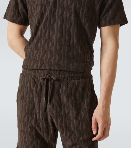 Augusto cotton jacquard shorts - Frescobol Carioca - Modalova