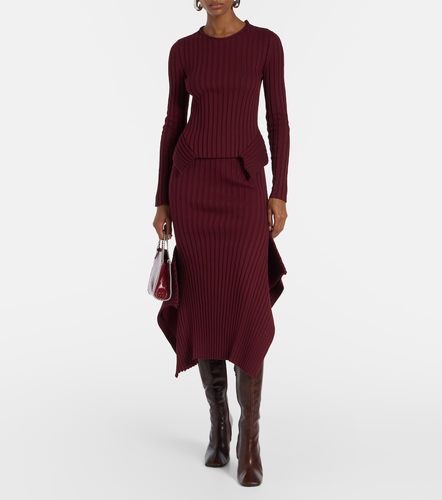 Top de algodón acanalado - Stella McCartney - Modalova