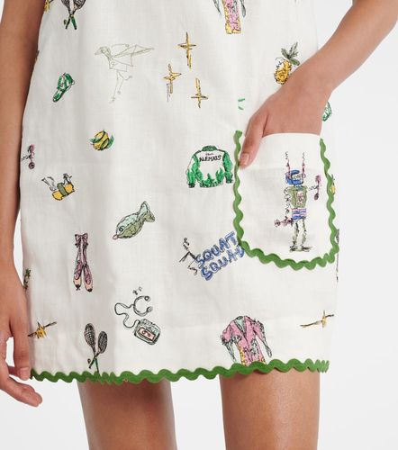 Play embroidered linen minidress - Alemais - Modalova