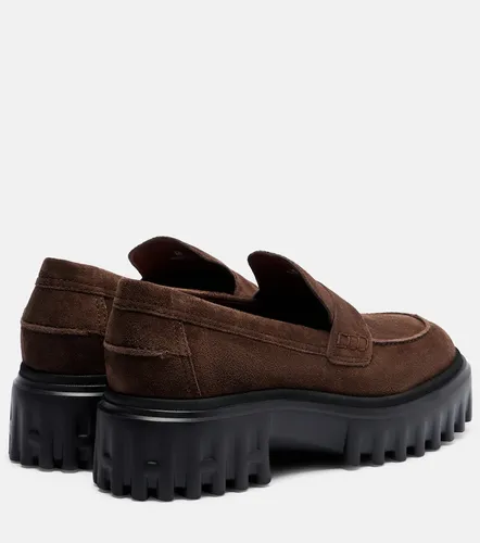 Hogan H700 leather platform loafers - Hogan - Modalova