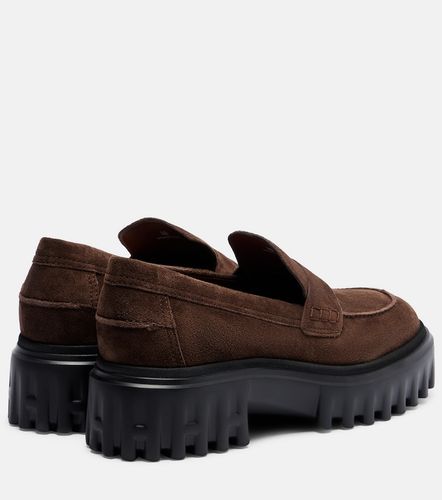 Hogan H700 leather platform loafers - Hogan - Modalova