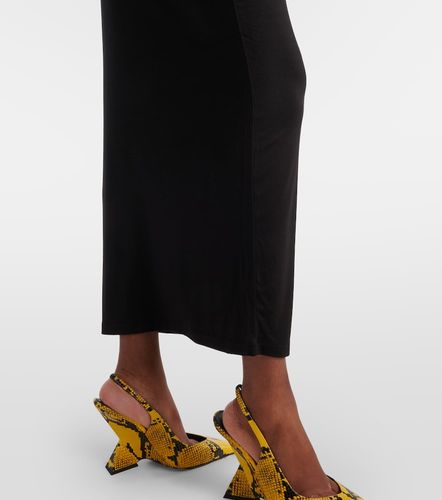 The Attico Falda midi de jersey - The Attico - Modalova