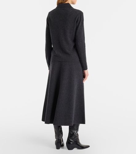 Wool and cashmere midi skirt - Jardin des Orangers - Modalova
