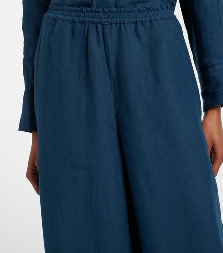 Pantaloni a gamba larga Select in lino - Eres - Modalova
