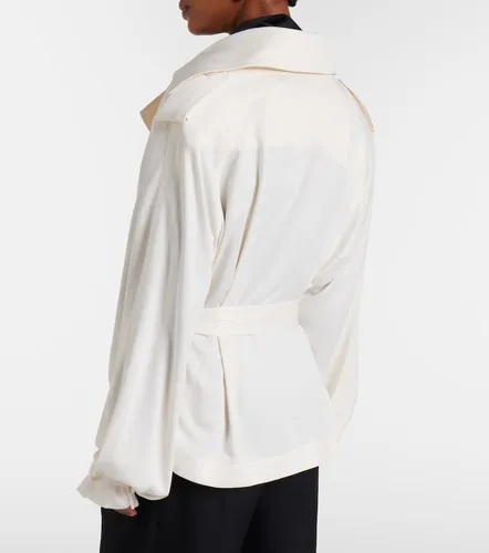 Elva cropped trench coat - The Frankie Shop - Modalova