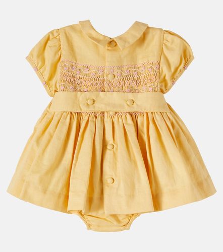 Bebé - set de vestido y braga Dolly de lino y algodón - La Coqueta - Modalova