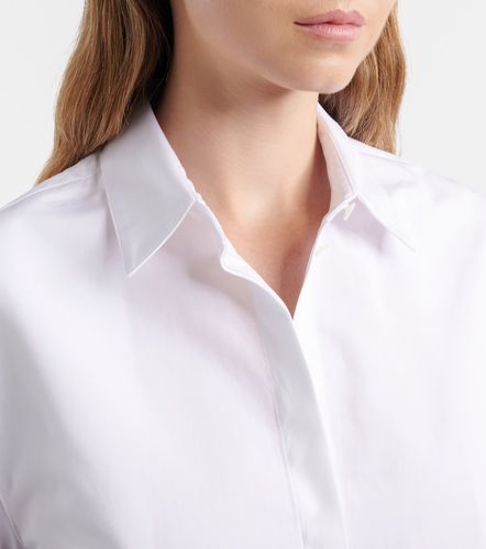 Alaïa Camicia asimmetrica in popeline di cotone - Alaia - Modalova