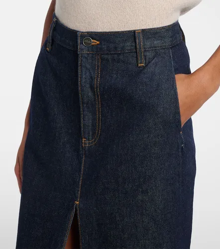 Khaite Anden denim midi skirt - Khaite - Modalova