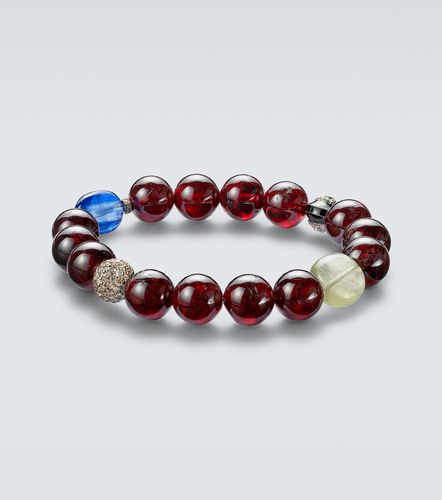 Bracciale in argento sterling con pietre preziose - Ileana Makri - Modalova