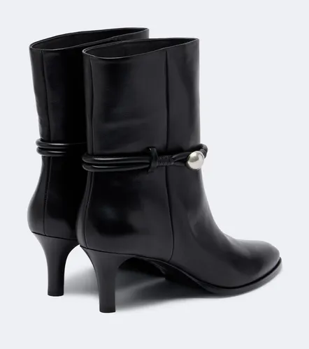 Verzierte Ankle Boots Telsa aus Leder - Isabel Marant - Modalova