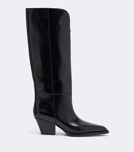 Jane leather knee-high boots - Paris Texas - Modalova