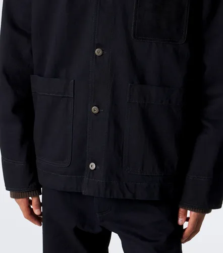 Chaqueta de denim con borrego - Bottega Veneta - Modalova