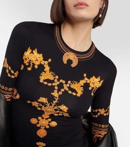 Marine Serre Printed jersey top - Marine Serre - Modalova
