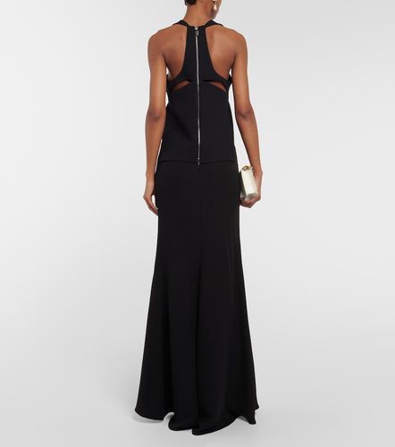 Top Cross Leaf con cuello halter - Maticevski - Modalova