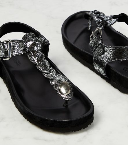 Brook metallic leather sandals - Isabel Marant - Modalova