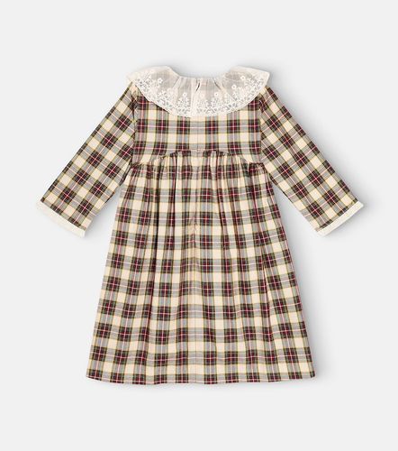 Vestido de algodón a cuadros - La Coqueta - Modalova
