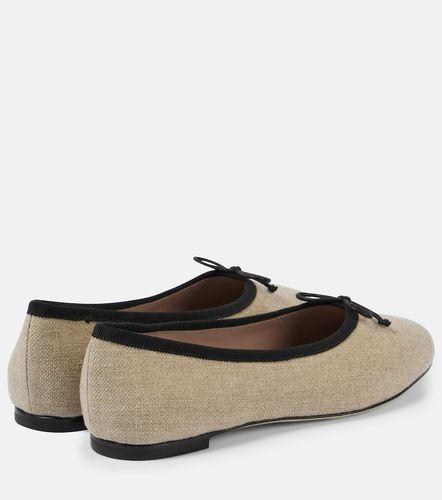 X Tabitha Simmons Misty canvas ballet flats - Malone Souliers - Modalova
