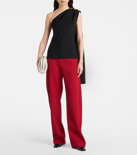 Top Knot de crepé drapeado - Bottega Veneta - Modalova