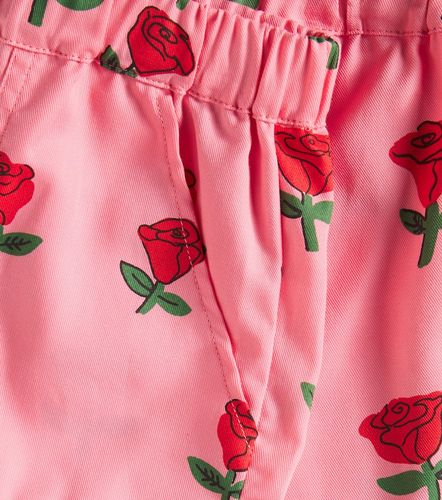 Shorts Roses de algodón - Mini Rodini - Modalova