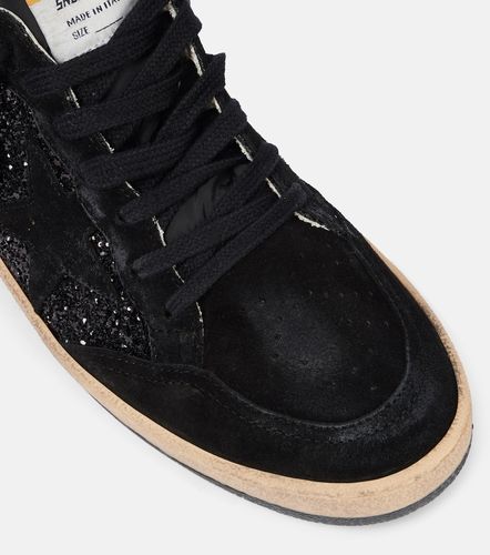 Sneakers Ball Star mit Veloursleder - Golden Goose - Modalova