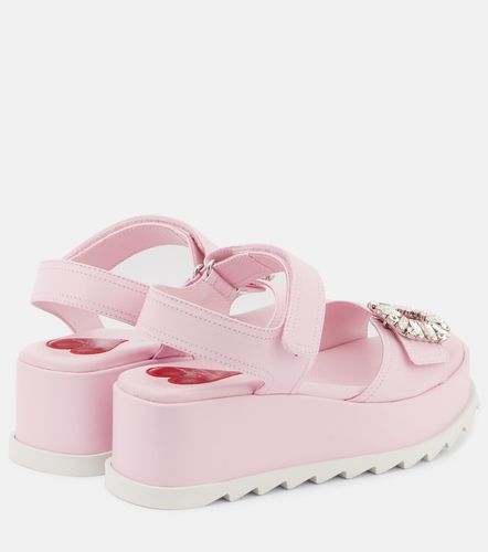 Sandali in pelle con platform - Roger Vivier - Modalova