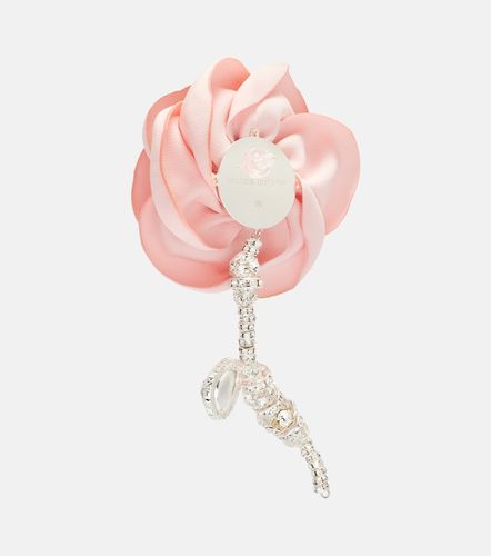 Embellished gold-plated single earring - Magda Butrym - Modalova