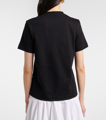 Camiseta de jersey de algodón con logo - Jacquemus - Modalova