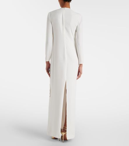 Zarie embellished crepe gown - Costarellos - Modalova