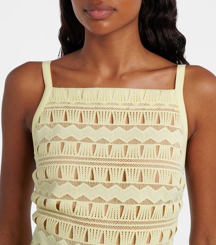 Elie Saab Vestido midi de macramé - Elie Saab - Modalova