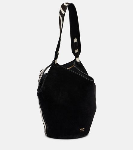 Borsa Lotus Mini in cavallino e suede - Khaite - Modalova