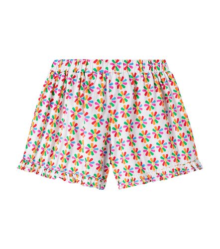 Fábula Shorts Catavento de algodón estampados - Fabula - Modalova