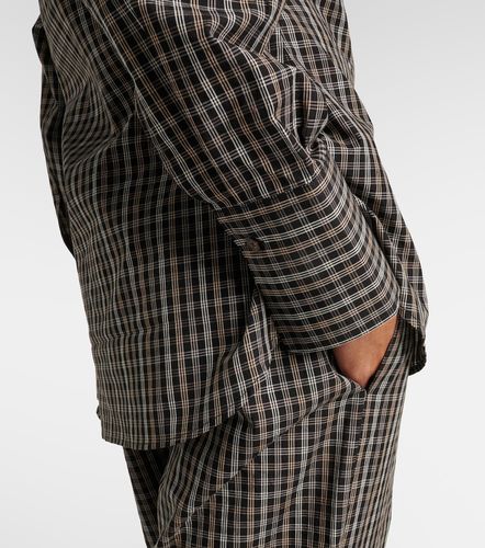 Róhe Camisa de algodón a cuadros - Rohe - Modalova