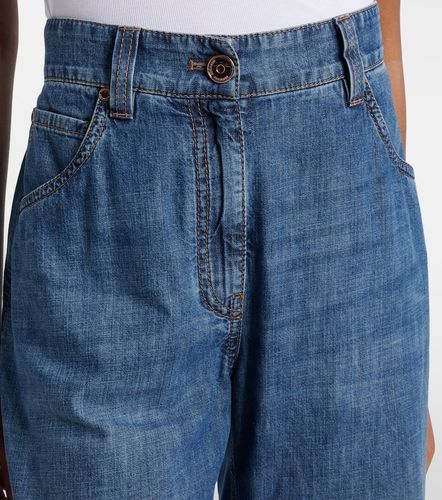 Jeans a gamba larga - Brunello Cucinelli - Modalova