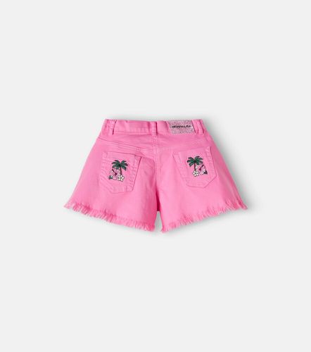 Shorts de denim con parches - Monnalisa - Modalova